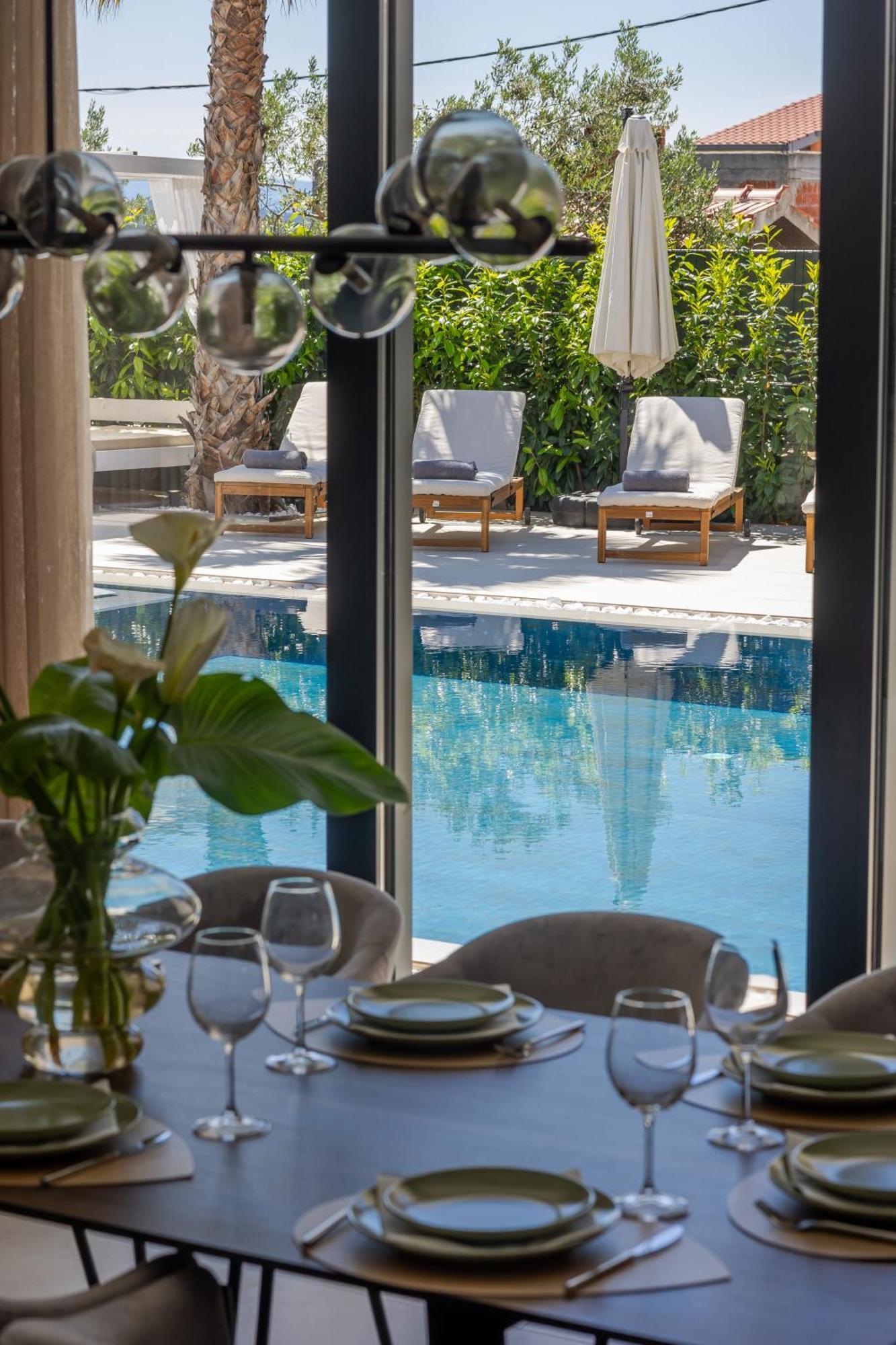 Luxury Villa My Wish With Pool Kaštel Stari 外观 照片